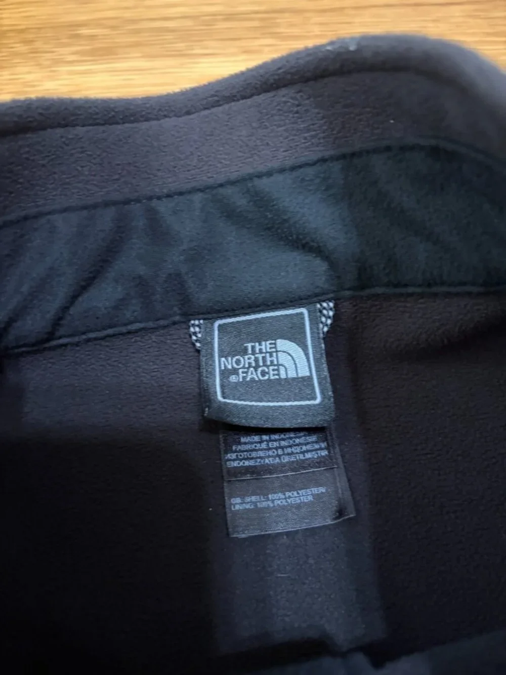 The North Face Windwall Fleece Vest Mens Size Large Charcoal Gray Zipped Pockets